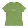 Latitude Adjustment Women's T-Shirt in leaf from Wander with Direction