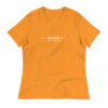 Latitude Adjustment Women's T-Shirt in heather marmalade from Wander with Direction