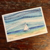 Breezy Sailboat Postcard 10-Pack