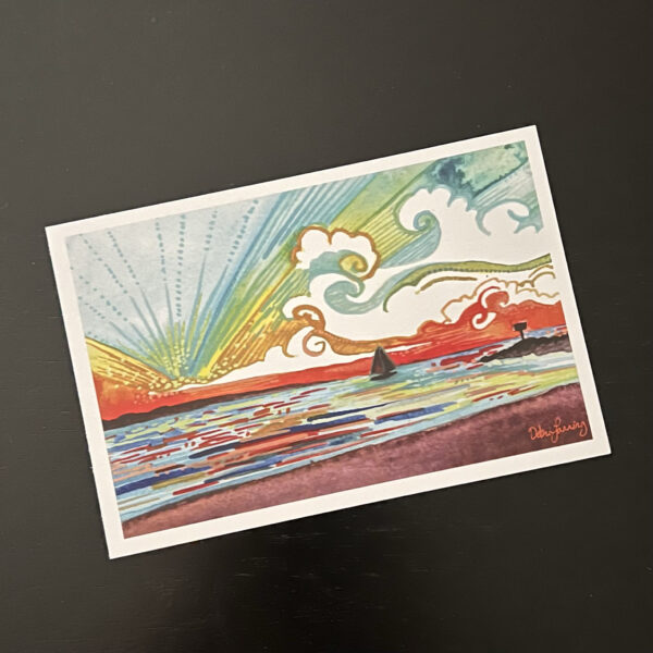 Leland Sunset Postcard 10-Pack