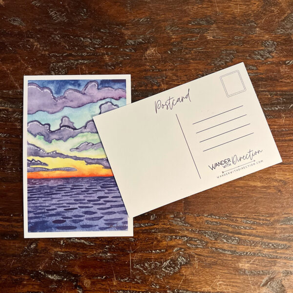 Sunset After Glow Postcard 10-Pack