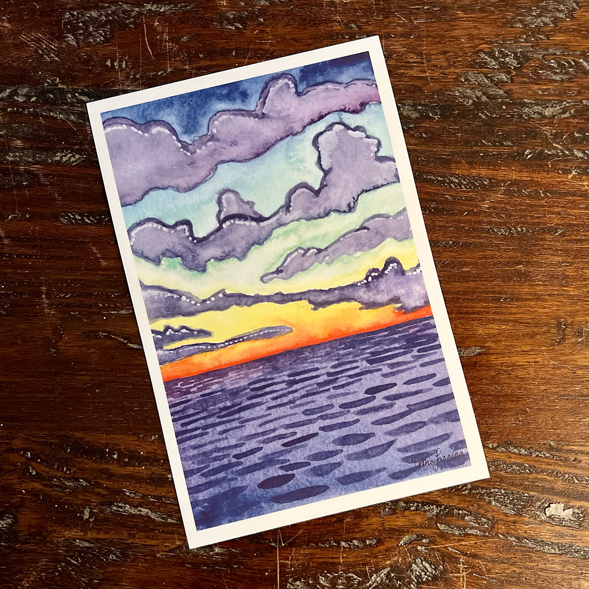 Sunset After Glow Postcard 10-Pack
