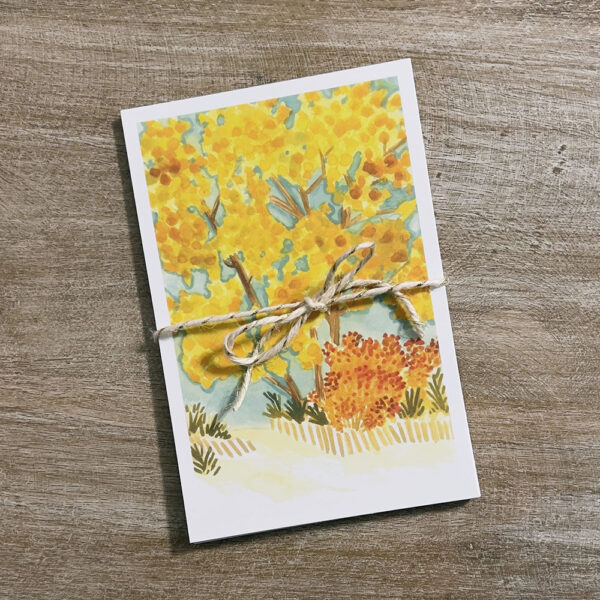 Autumn at the Beach Postcard 10-Pack by Wander with Direction