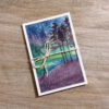 Northern Lights with a Lakeview Postcard 10-Pack by Wander with Direction