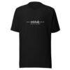 Latitude Adjustment Unisex T-Shirt in black from Wander with Direction