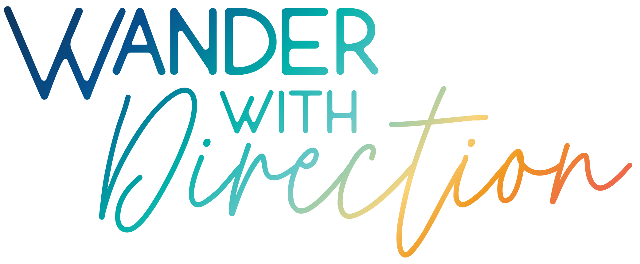 Wander with Direction Summer Logo