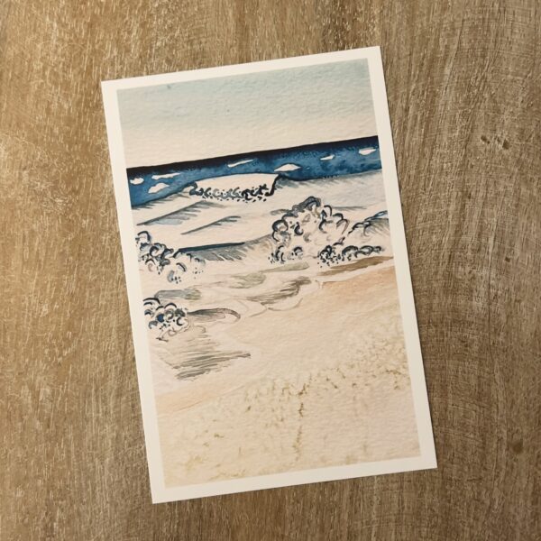 Breezy Waves Postcard