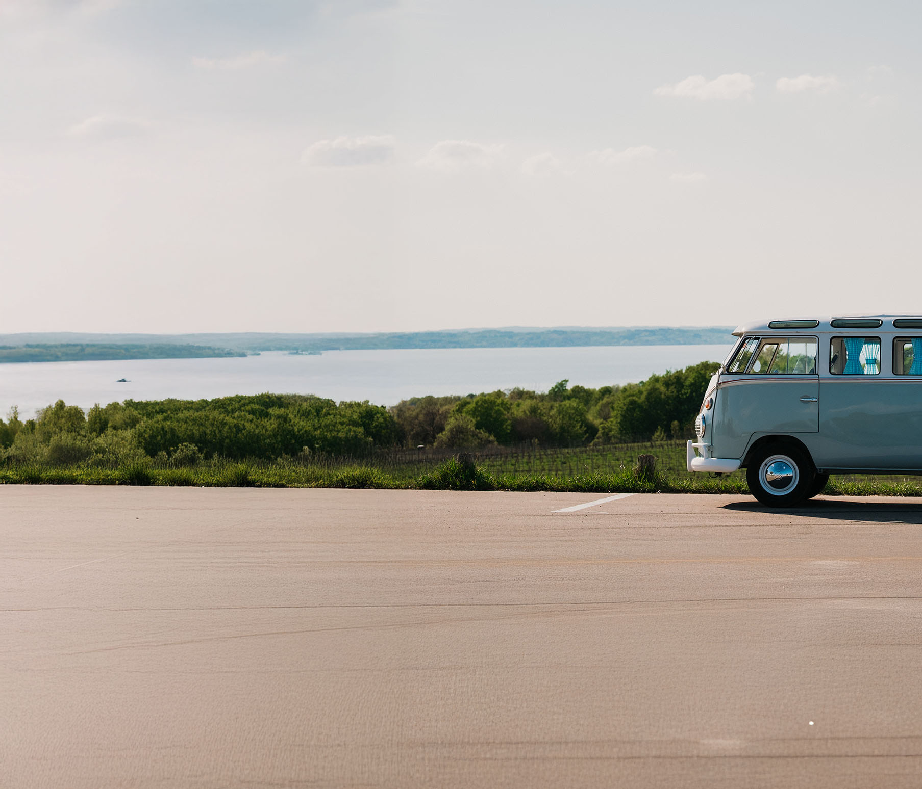 Atlas VW Bus with a view