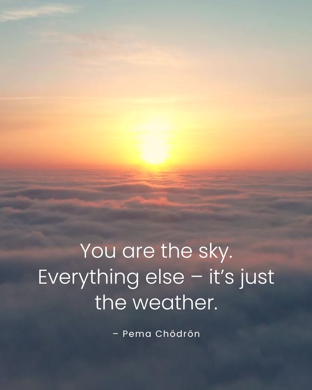 Quote for Sky Wise Yoga Theme