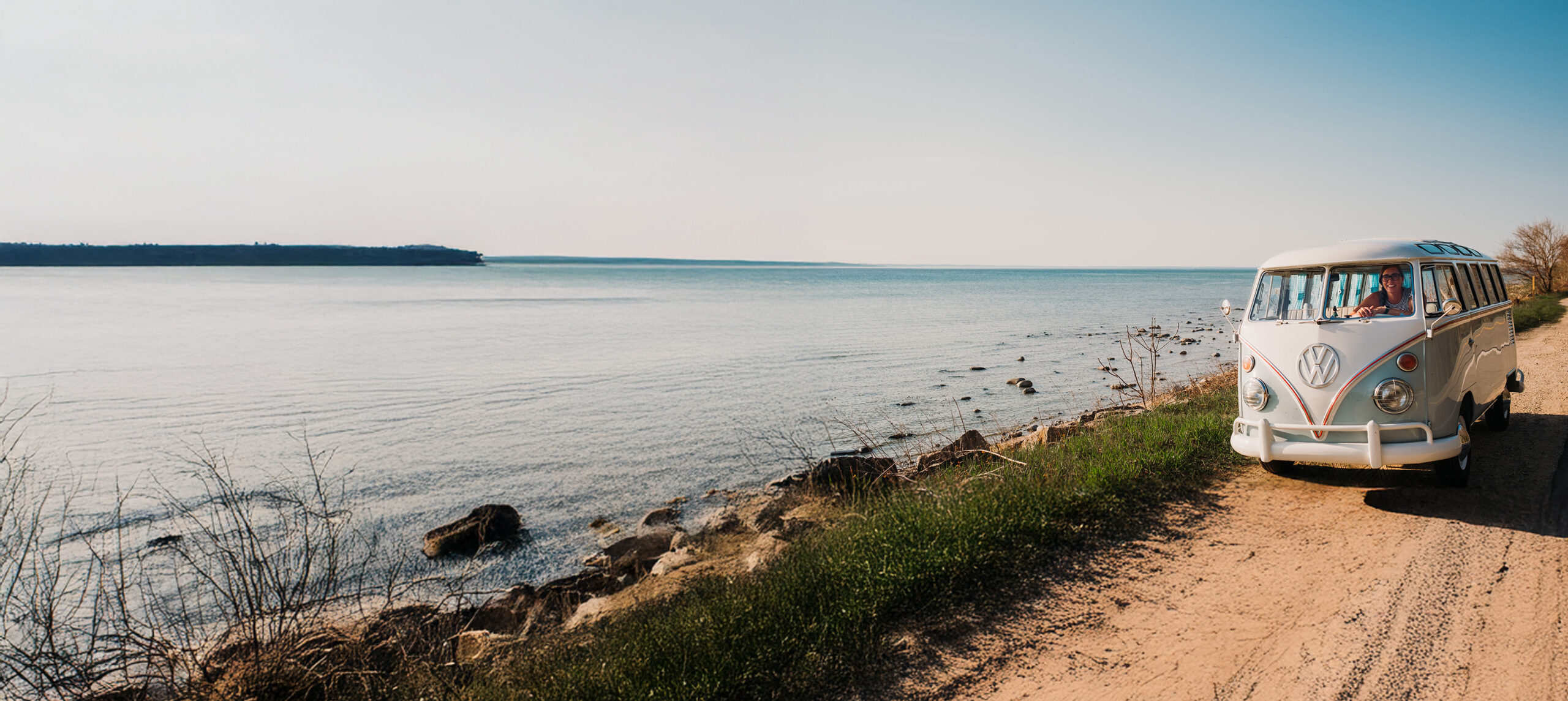 Altas VW Bus on Old Mission Peninsula