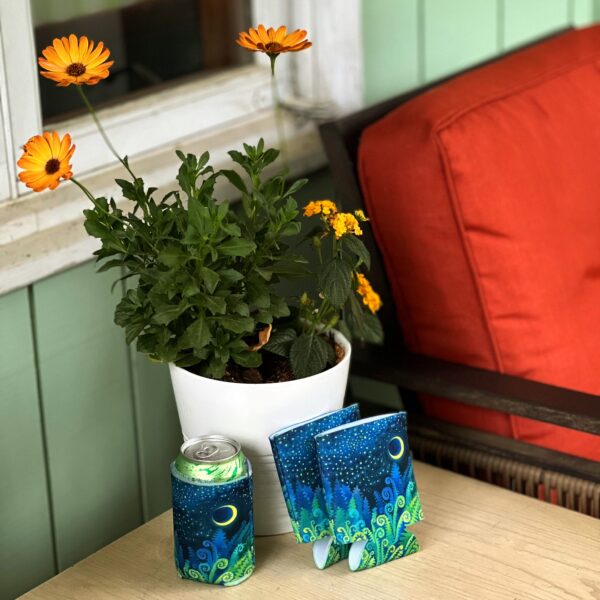 Ferns & Startdust Koozies Lifestyle